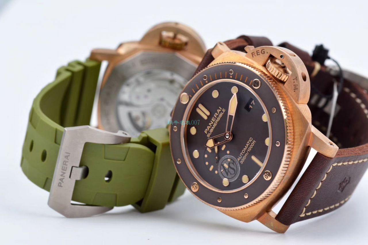 【 Video analysis 】VS Factory Panerai 青铜超A高仿手表潜行系列PAM00968 wrist watch  / PAM968VSB