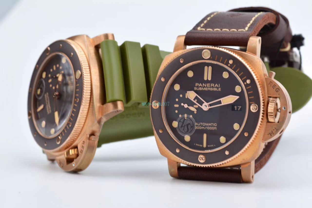 【 Video analysis 】VS Factory Panerai 青铜超A高仿手表潜行系列PAM00968 wrist watch  / PAM968VSB