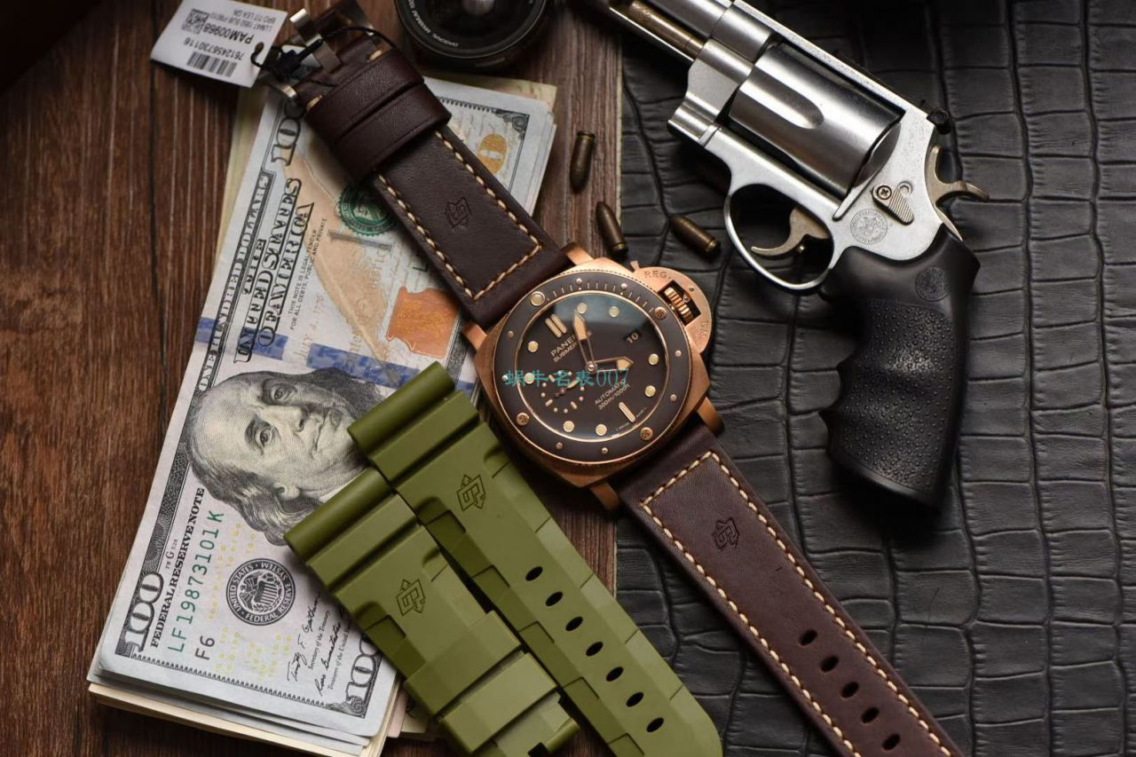 【 Video analysis 】VS Factory Panerai 青铜超A高仿手表潜行系列PAM00968 wrist watch  / PAM968VSB