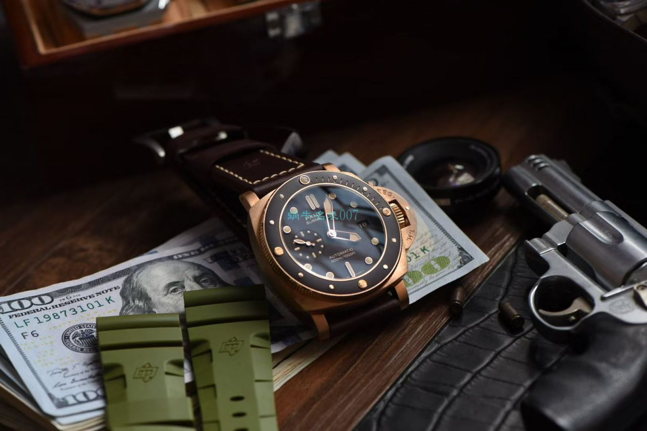 【 Video analysis 】VS Factory Panerai 青铜超A高仿手表潜行系列PAM00968 wrist watch  / PAM968VSB