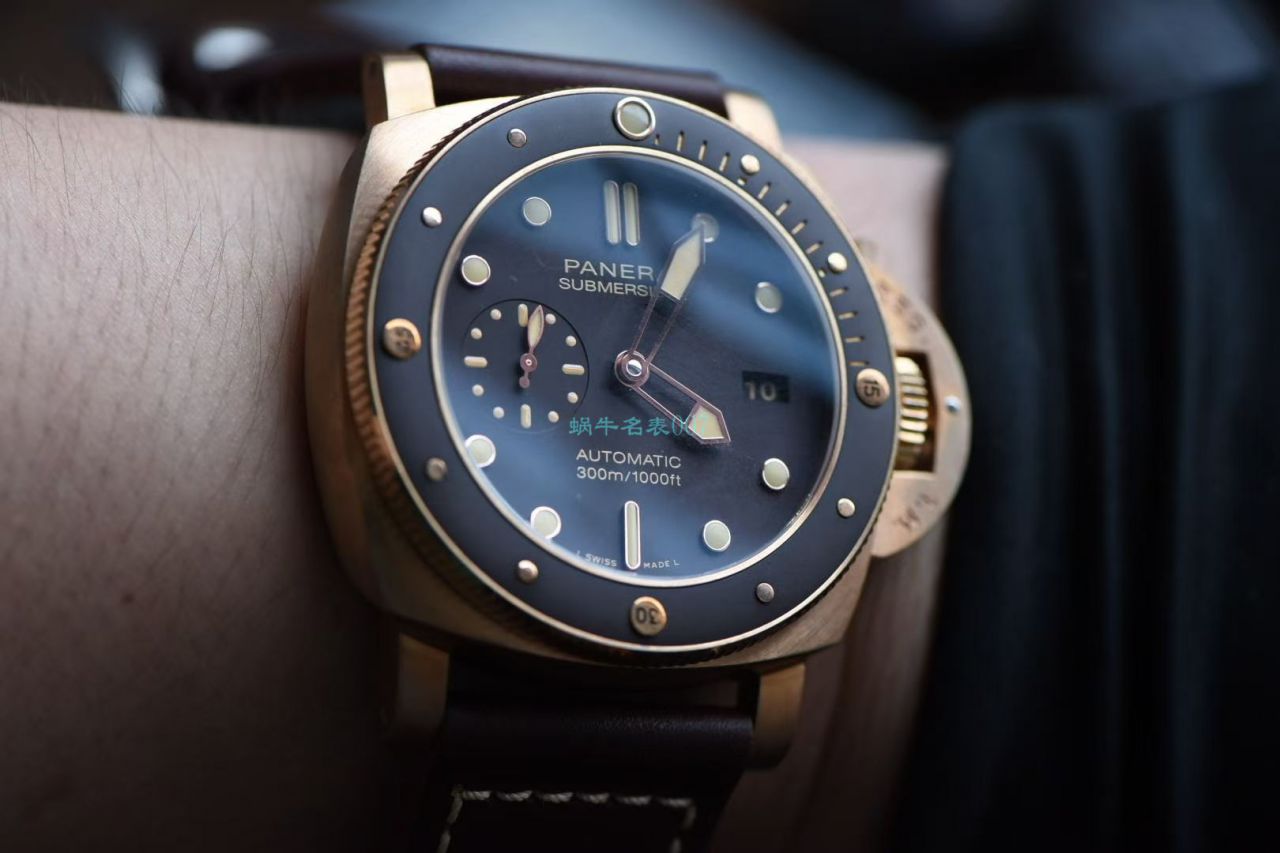 【 Video analysis 】VS Factory Panerai 青铜超A高仿手表潜行系列PAM00968 wrist watch  / PAM968VSB