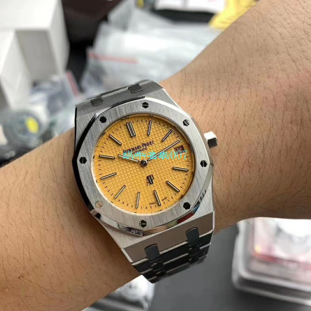 XF Factory  top 复刻AP手表Audemars Piguet 皇家橡树高仿15202BC.OO.1240BC.01 wrist watch  / AP205