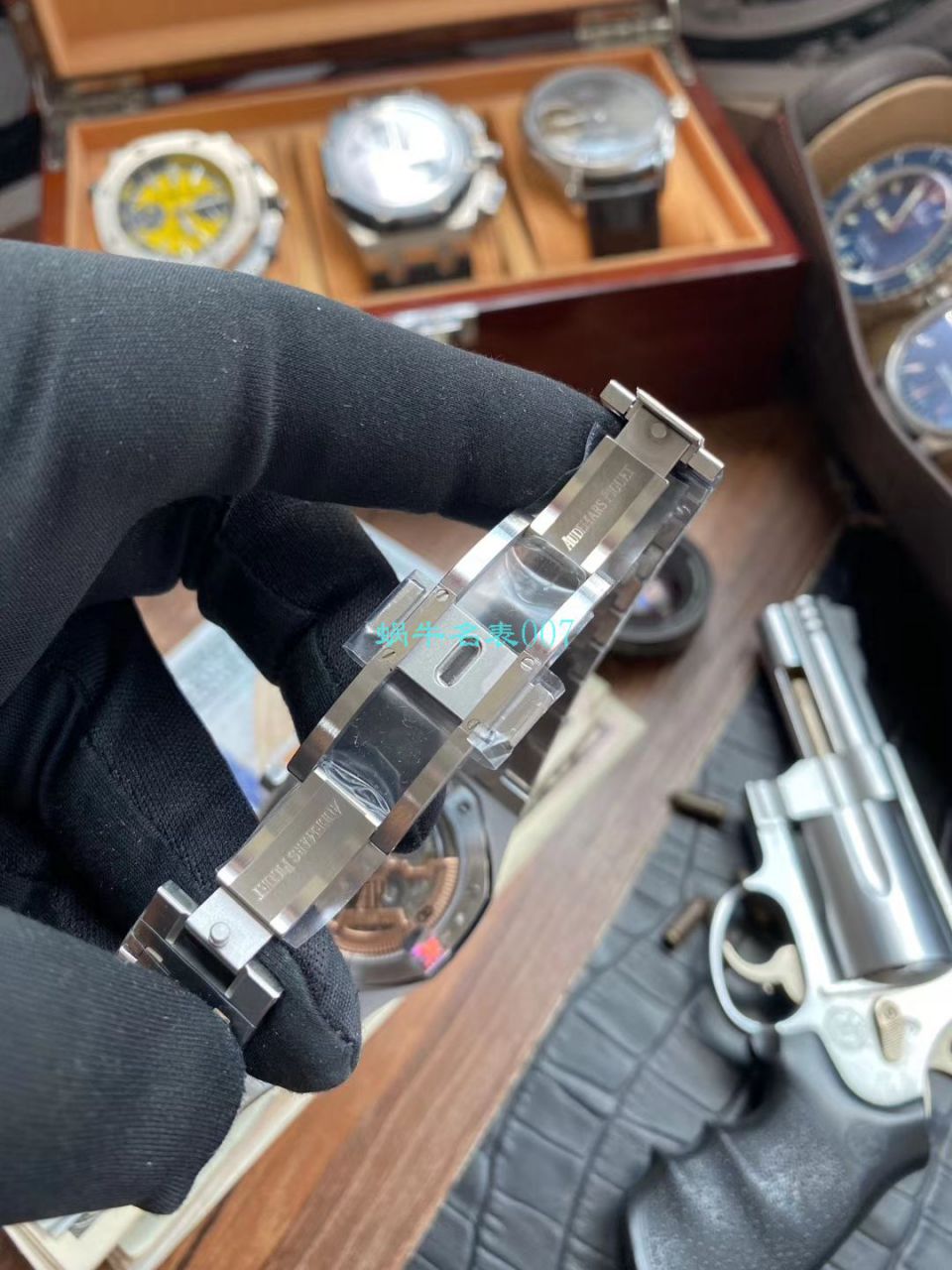 XF Factory  top 复刻AP手表Audemars Piguet 皇家橡树高仿15202BC.OO.1240BC.01 wrist watch  / AP205