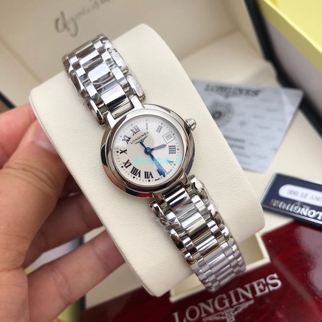 【渠道原单女表】 Longines 优雅 PRIMALUNA心月系列L8.110.4.71.6 wrist watch  / L122