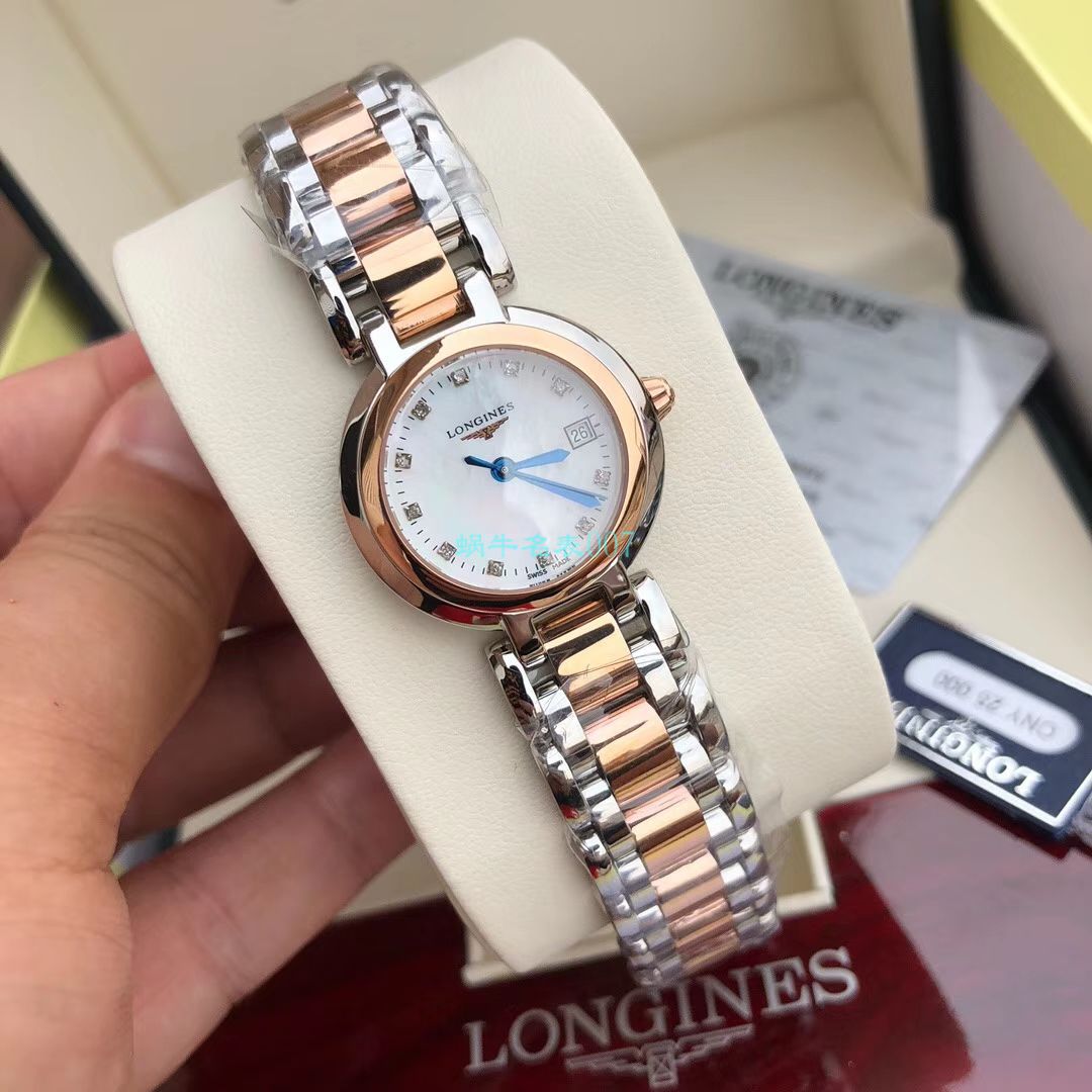 【渠道原单女表】 Longines 优雅 PRIMALUNA心月系列L8.110.4.71.6 wrist watch  / L122
