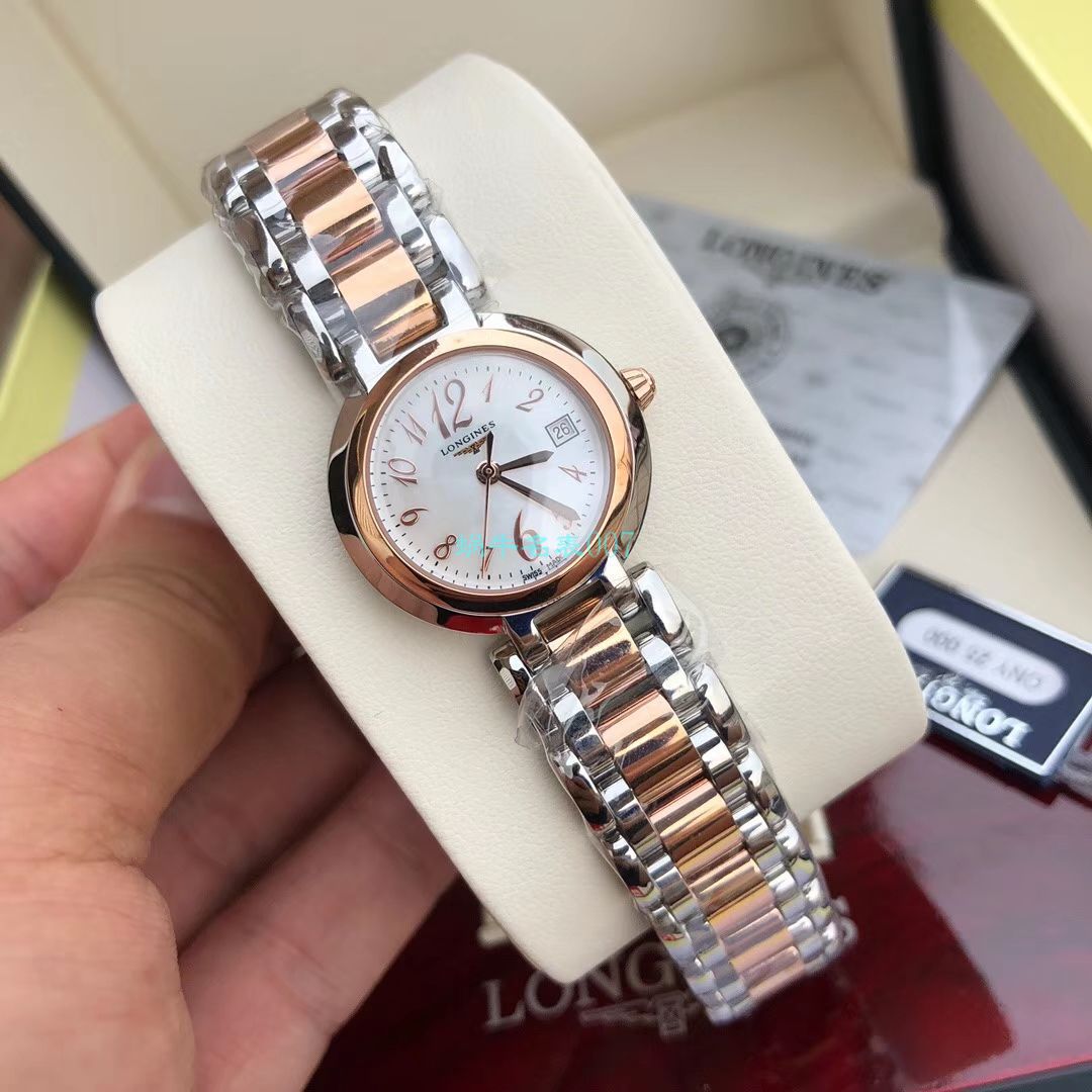 【渠道原单女表】 Longines 优雅 PRIMALUNA心月系列L8.110.4.71.6 wrist watch  / L122