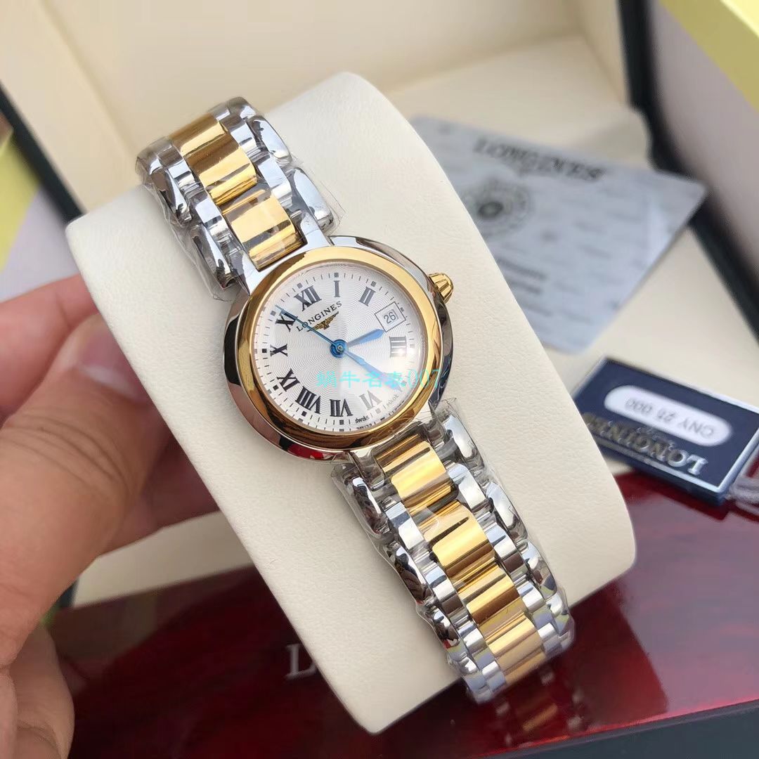 【渠道原单女表】 Longines 优雅 PRIMALUNA心月系列L8.110.4.71.6 wrist watch  / L122