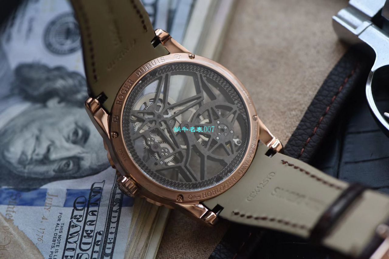 Roger Dubuis镂空 Tourbillon 高仿手表【评测视频】高仿Roger Dubuis镂空手表价格 / LJ080