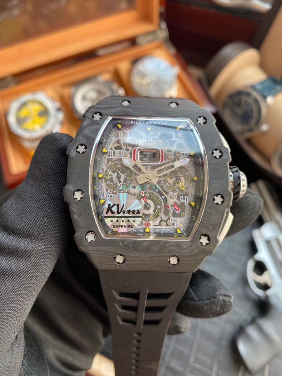  RICHARD MILLE 高仿手表【 Video analysis 】超A高仿的 Best 的 RICHARD MILLE 手表 / RM101
