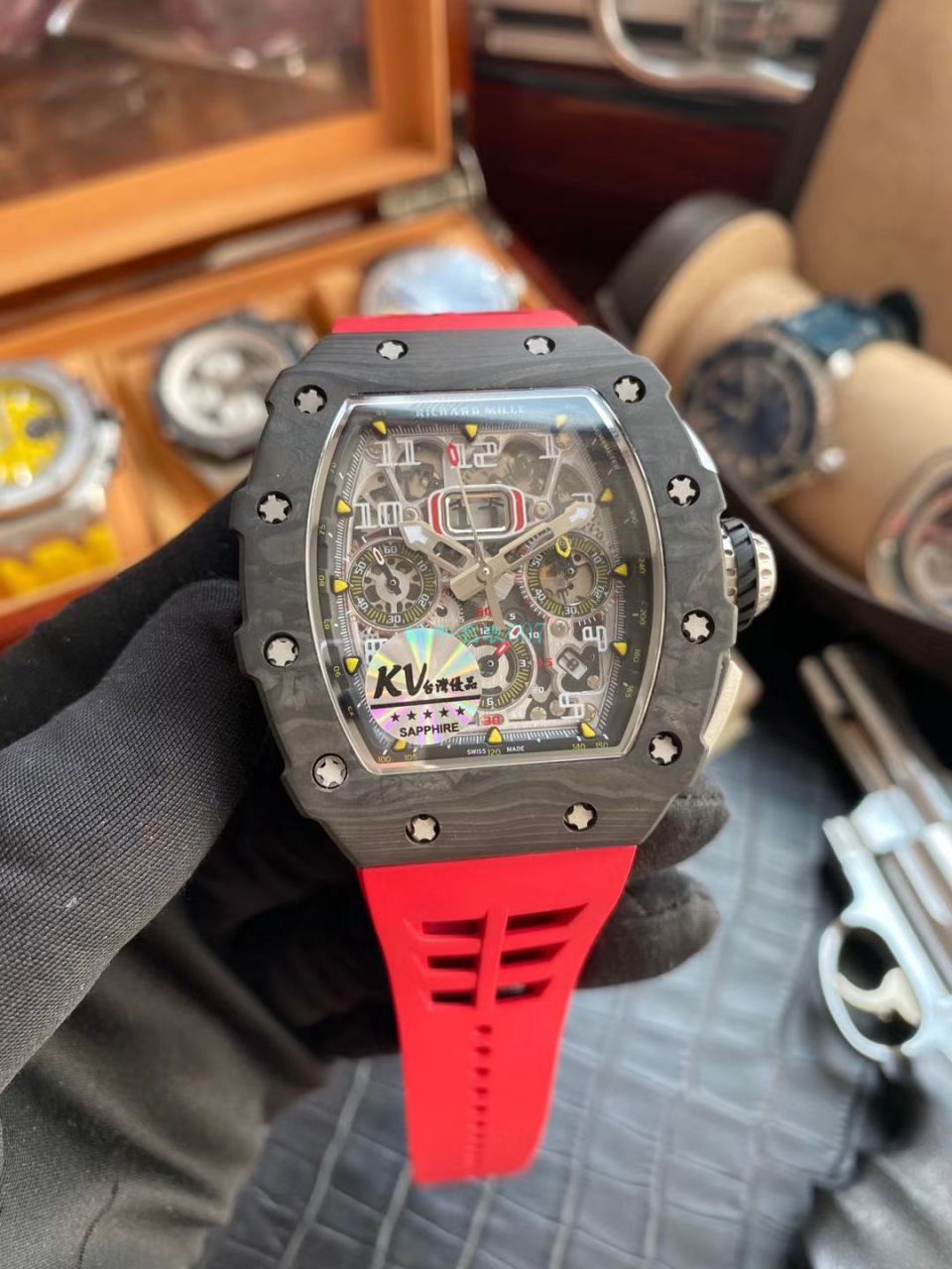  RICHARD MILLE 高仿手表【 Video analysis 】超A高仿的 Best 的 RICHARD MILLE 手表 / RM101