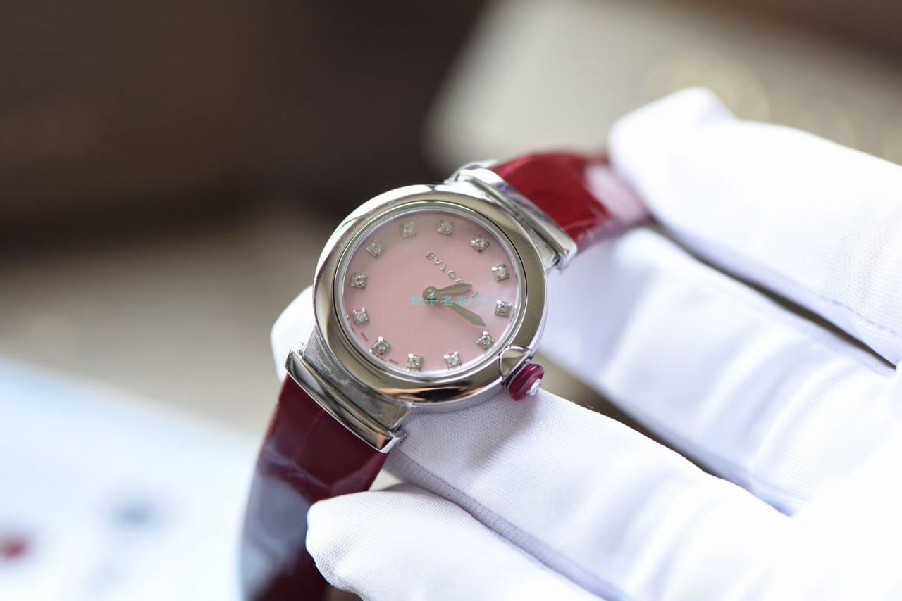渠道原单真钻女表 BVLGARI LVCEA系列102608 LU28C2SL/12 wrist watch  / BG037