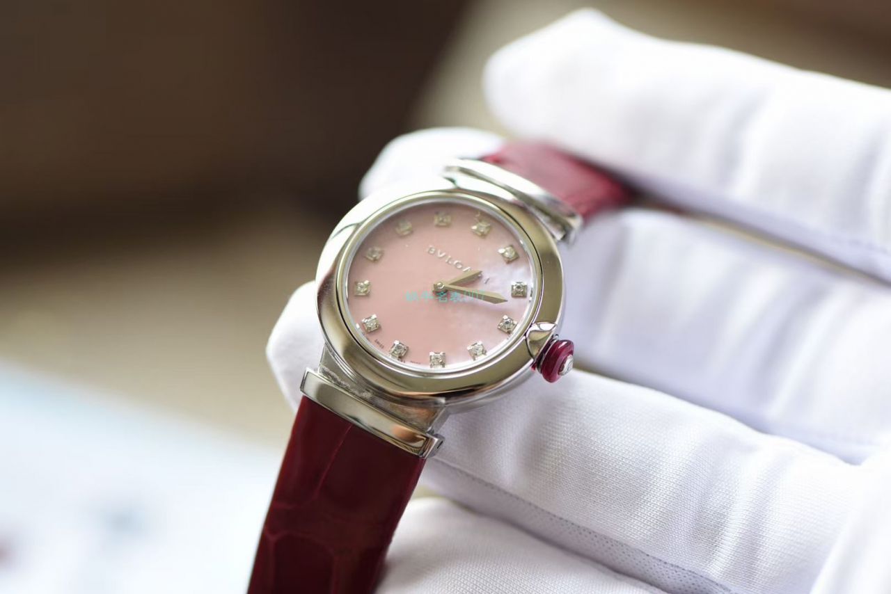 渠道原单真钻女表 BVLGARI LVCEA系列102608 LU28C2SL/12 wrist watch  / BG037