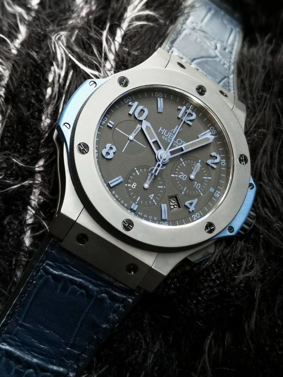 V6 Factory  top 复刻 hublot  big bang 全 Composite 301.CI.1190.GR.ABG11 wrist watch  / YB082