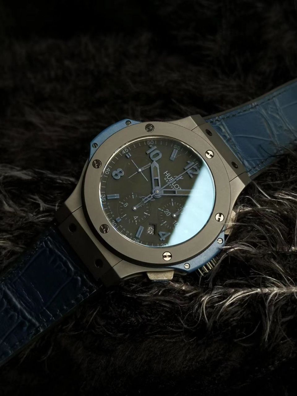 V6 Factory  top 复刻 hublot  big bang 全 Composite 301.CI.1190.GR.ABG11 wrist watch  / YB082