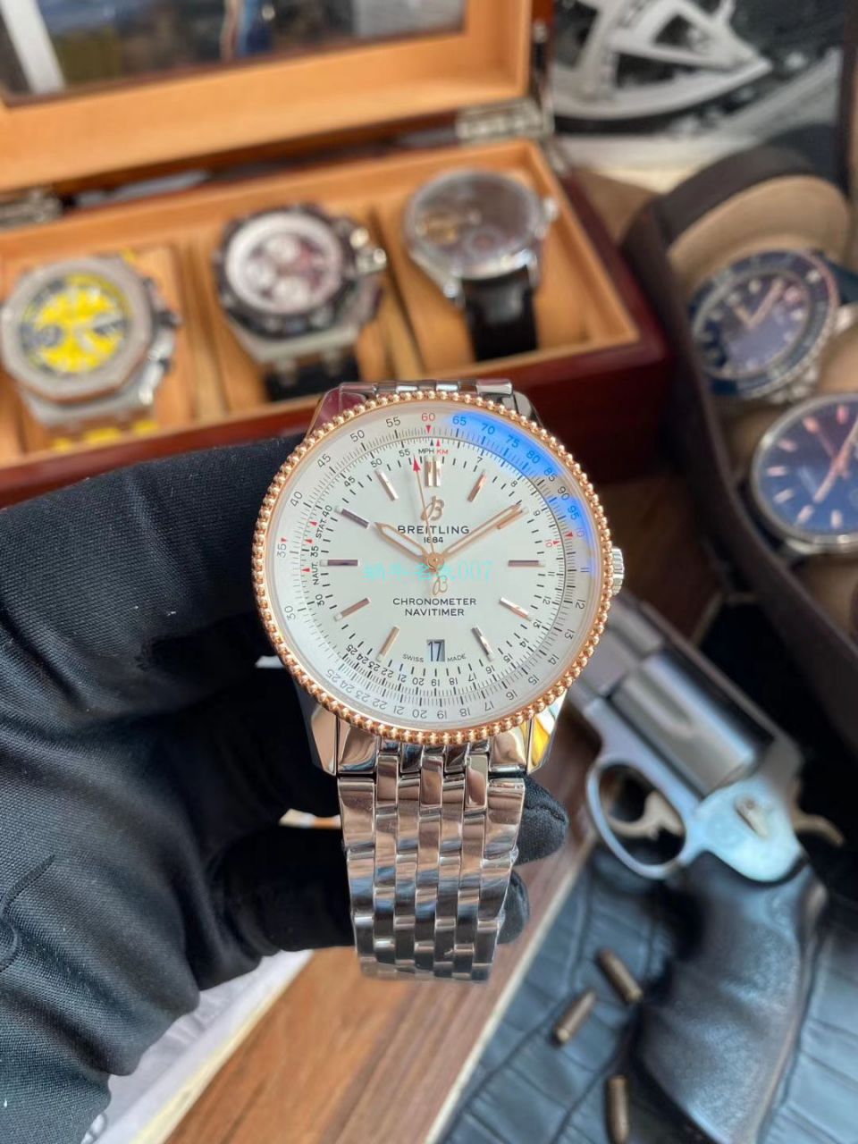 V7 Factory 超A高仿手表 Breitling 航空计时1系列U17326211G1A1 wrist watch  / BL183