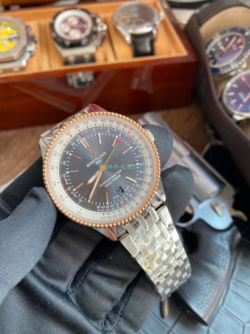 V7 Factory 一比一高精仿手表 Breitling 航空计时1系列U17326211M1A1 wrist watch  / BL186