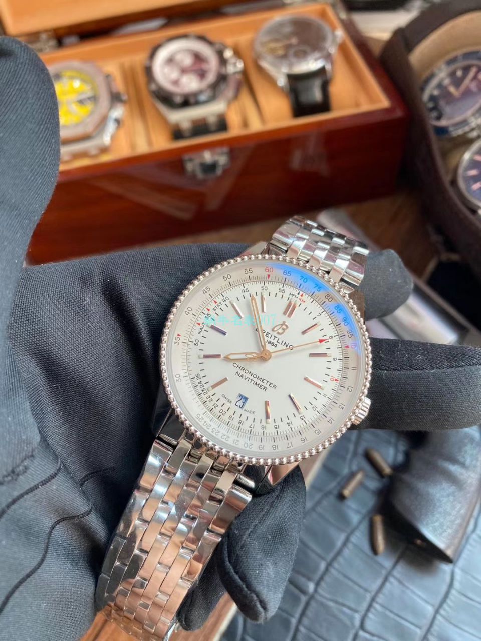v7 Factory 手表怎么样 top 复刻高仿 Breitling 航空计时1系列A17326211G1A1 wrist watch  / BL187