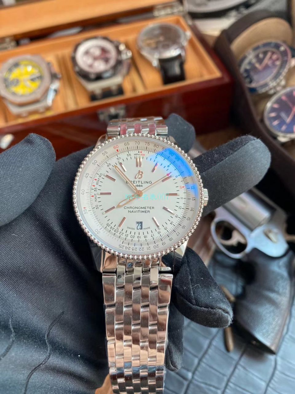 v7 Factory 手表怎么样 top 复刻高仿 Breitling 航空计时1系列A17326211G1A1 wrist watch  / BL187