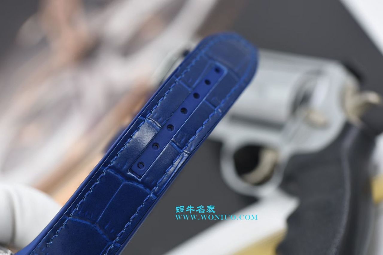 满钻 Franck Muller V45蓝游艇精仿手表【 Video analysis 】精仿 Franck Muller 手表 / FL079