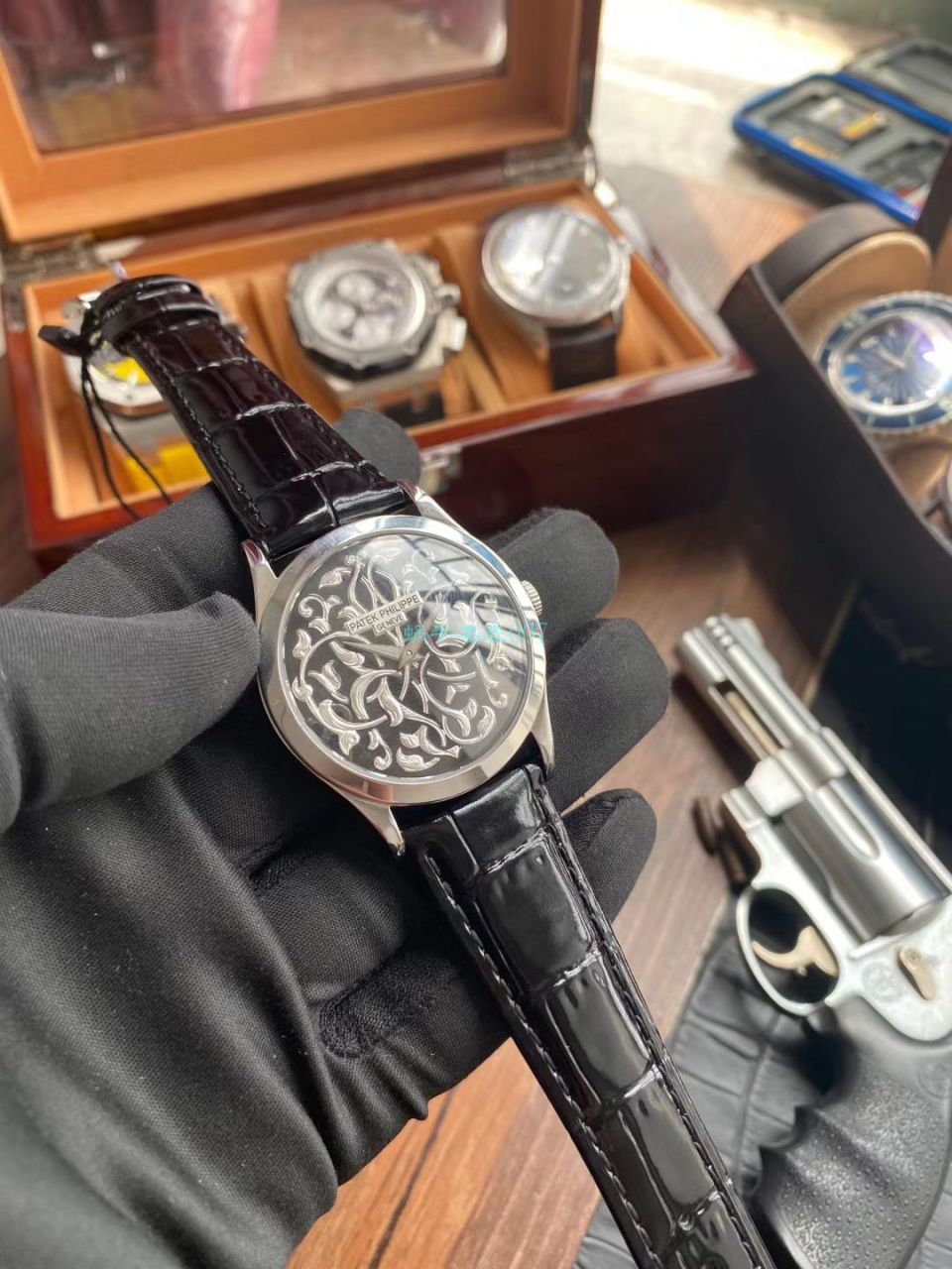FL Factory  PATEK PHILIPPE 高仿手表古典表系列5088/100P藤蔓花纹 / BD311