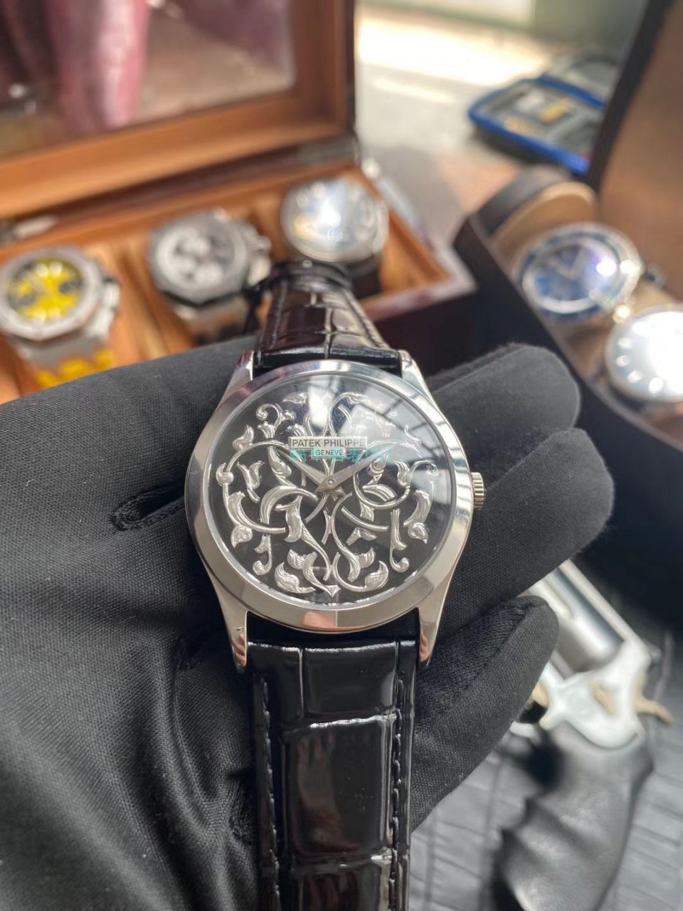 FL Factory  PATEK PHILIPPE 高仿手表古典表系列5088/100P藤蔓花纹 / BD311