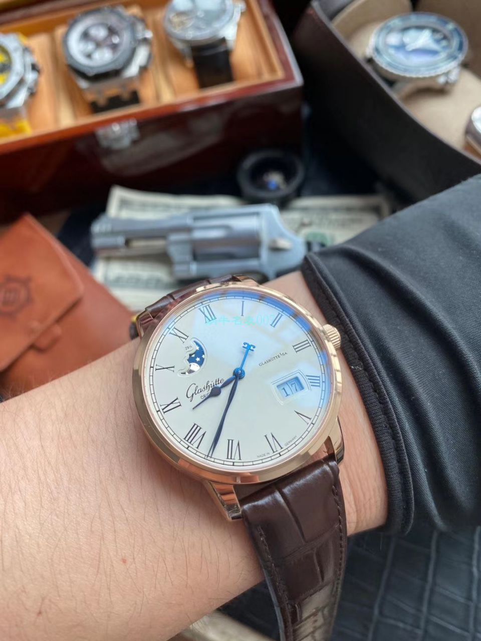 glashuette original高仿手表价格【 Video analysis 】超A高仿glashuette original参议员手表 / GLA066