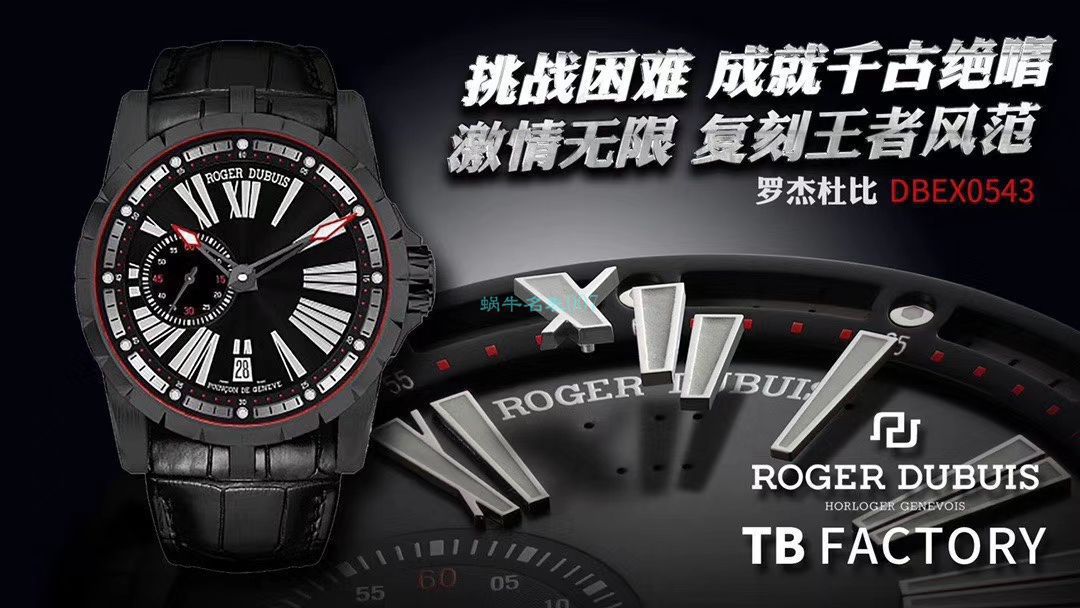 TBF Factory Roger Dubuis高仿手表EXCALIBUR（王者系列）系列DBEX0543 wrist watch  / LJ082