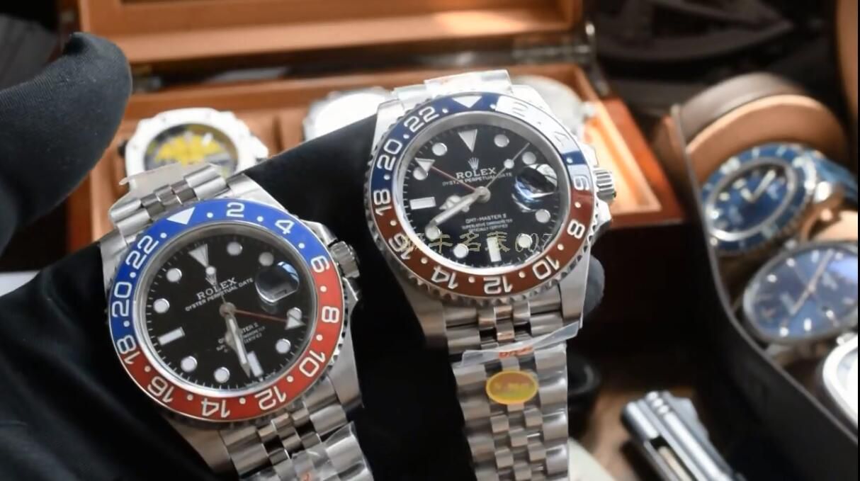  Video analysis N Factory ‌官网超级复刻高仿可乐圈 Rolex  GMT MASTER II126710BLRO-0001 wrist watch  / R537
