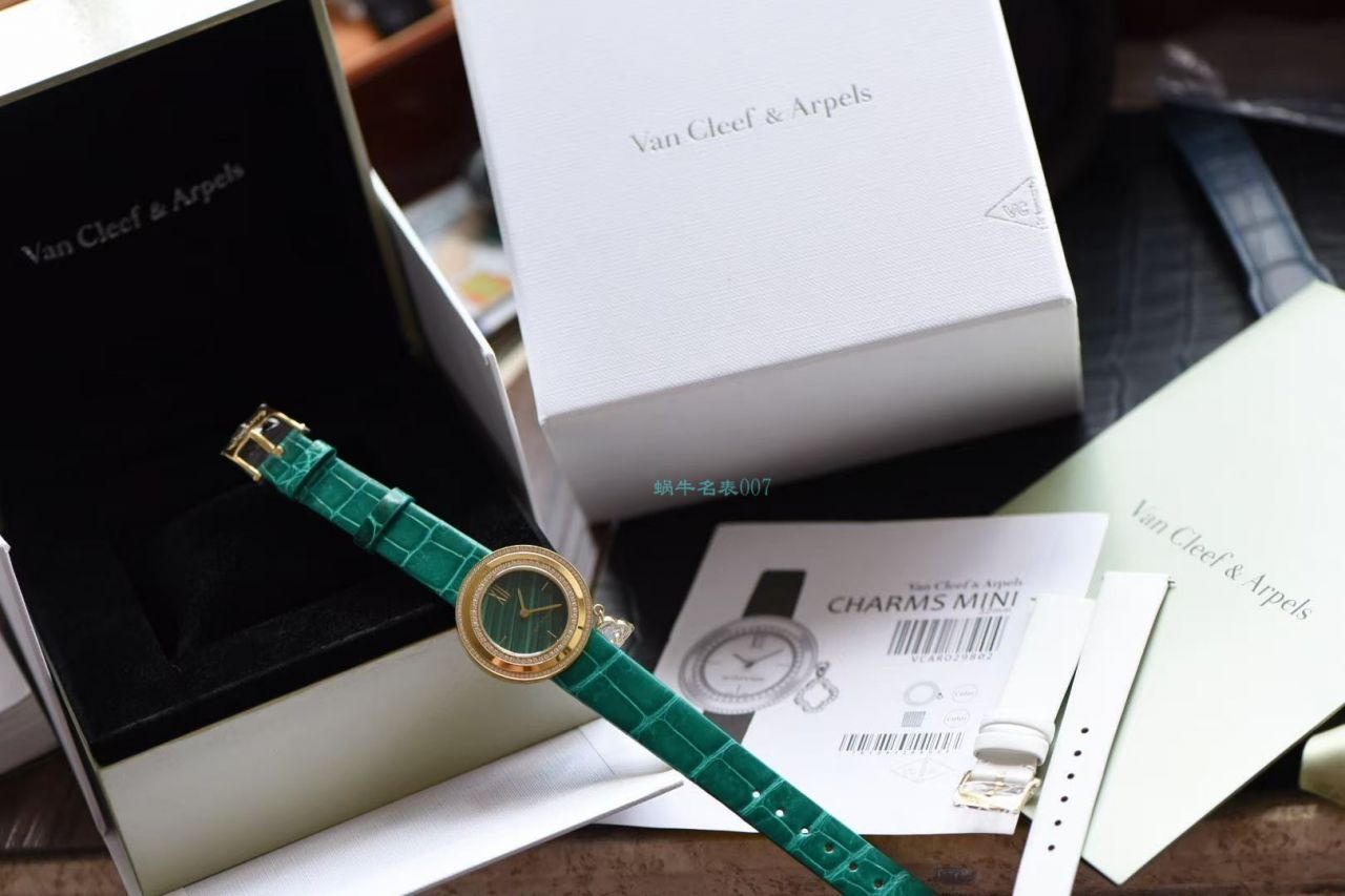 【 Video analysis 】BV Factory  top 复刻高仿女士手表梵克雅宝CHARMS四叶草VCARO8NR00 wrist watch  / VA011