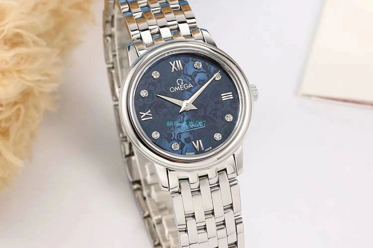 KZ Factory  top 复刻高仿手表OMEGA碟飞奥比斯女表424.10.27.60.53.003 wrist watch  / R717