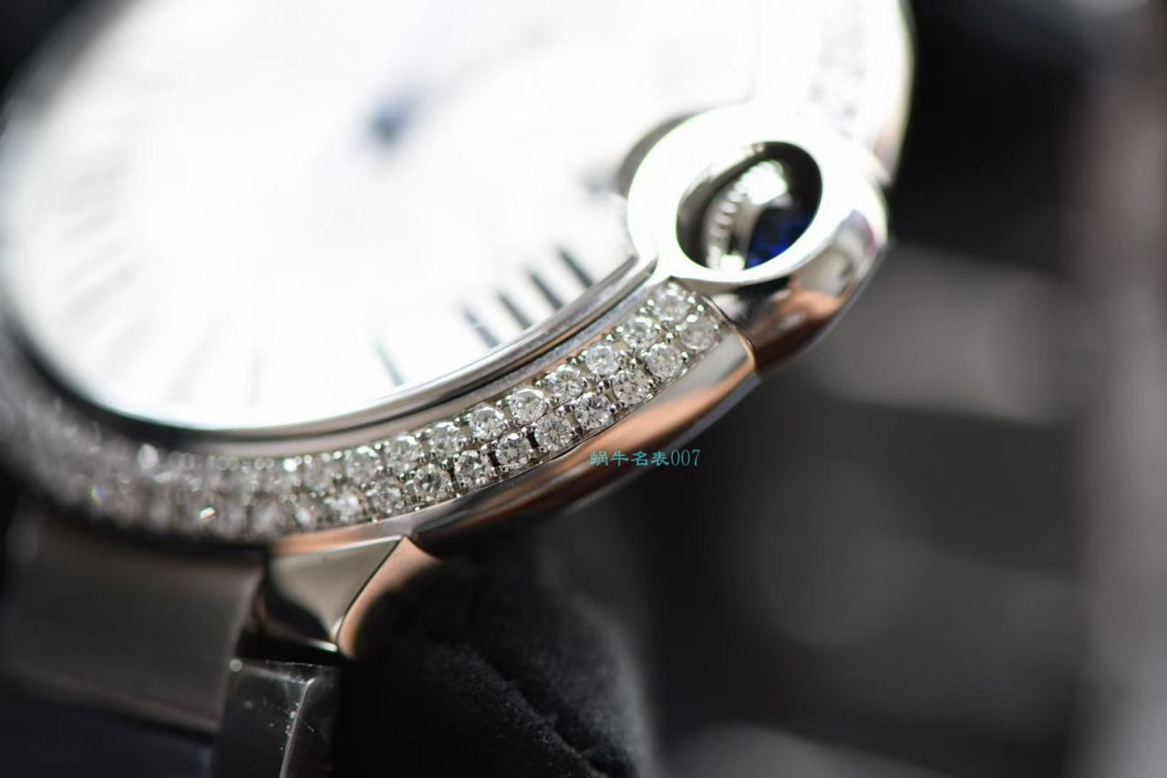【后加工高端 copy customized 真钻】 Cartier  蓝气球 top 复刻高仿WE9009Z3男士手表42毫米 wrist watch   / K302B