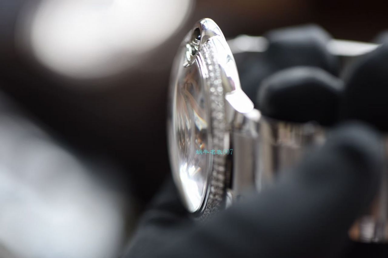【后加工高端 copy customized 真钻】 Cartier  蓝气球 top 复刻高仿WE9009Z3男士手表42毫米 wrist watch   / K302B