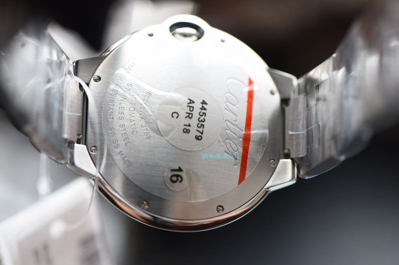 【后加工高端 copy customized 真钻】 Cartier  蓝气球 top 复刻高仿WE9009Z3男士手表42毫米 wrist watch   / K302B