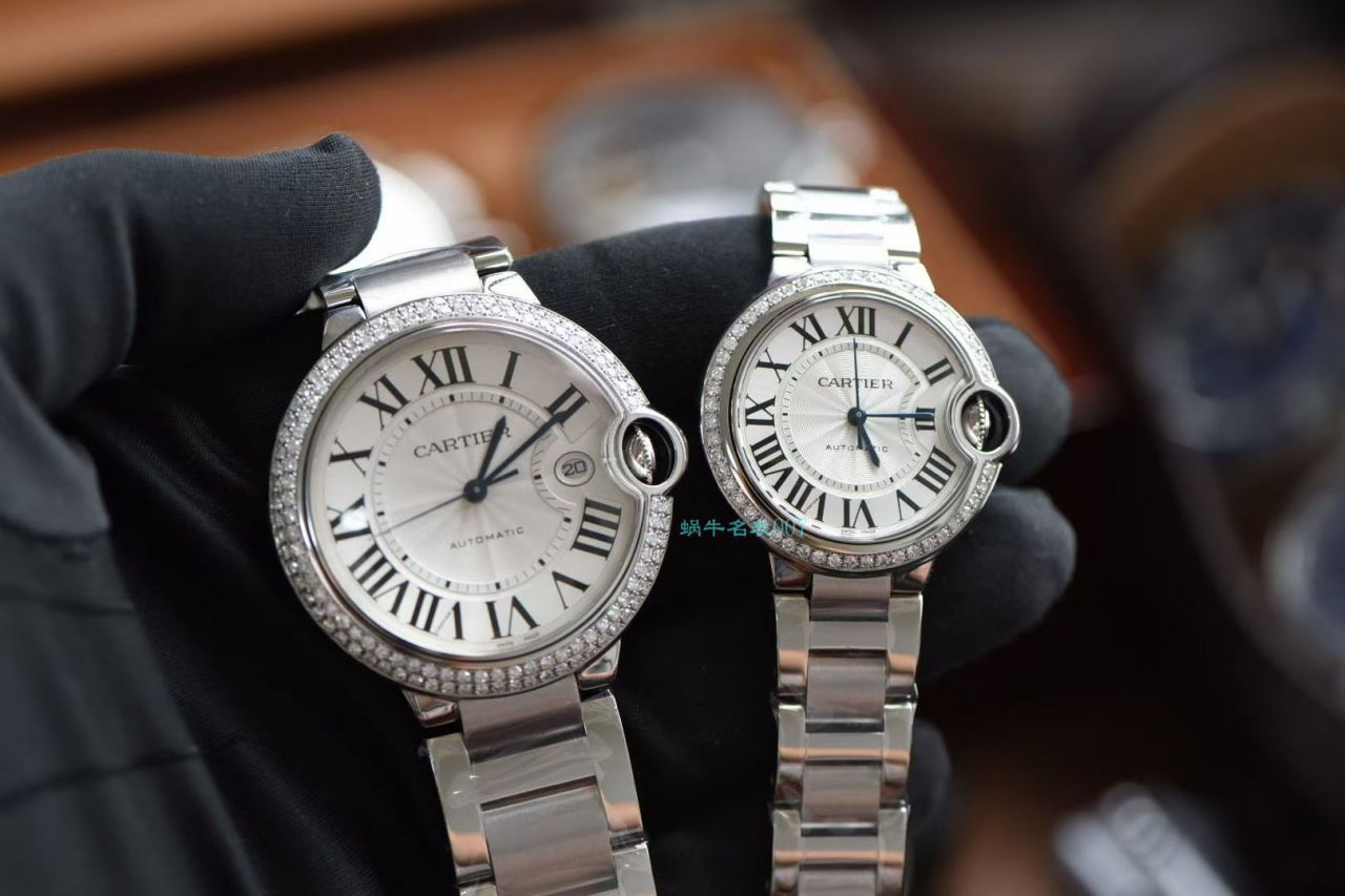 【后加工高端 copy customized 真钻】 Cartier  蓝气球系列33毫米W4BB0016复刻高仿女士 wrist watch    / K301B