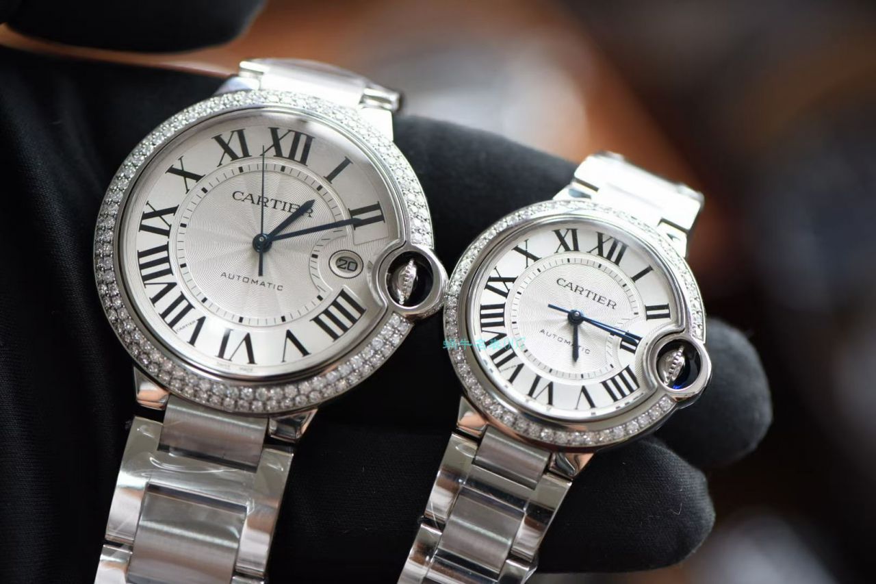 【后加工高端 copy customized 真钻】 Cartier  蓝气球系列33毫米W4BB0016复刻高仿女士 wrist watch    / K301B
