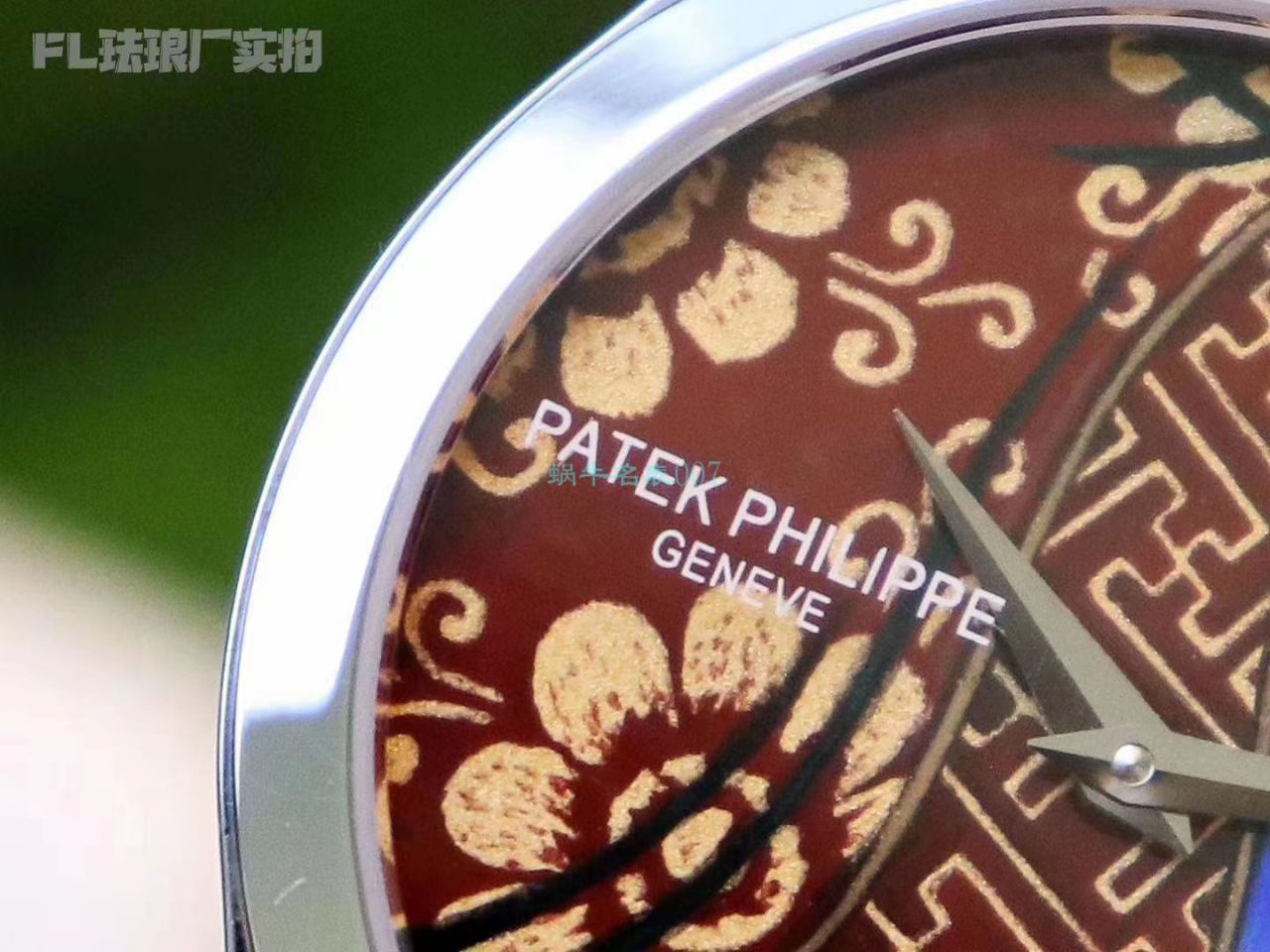 FL Factory  top 复刻高仿手表 PATEK PHILIPPE 珍稀工艺珐琅5077P-102《不丹六色织品》，5077P-103《不丹八色织品》 wrist watch  / BD316