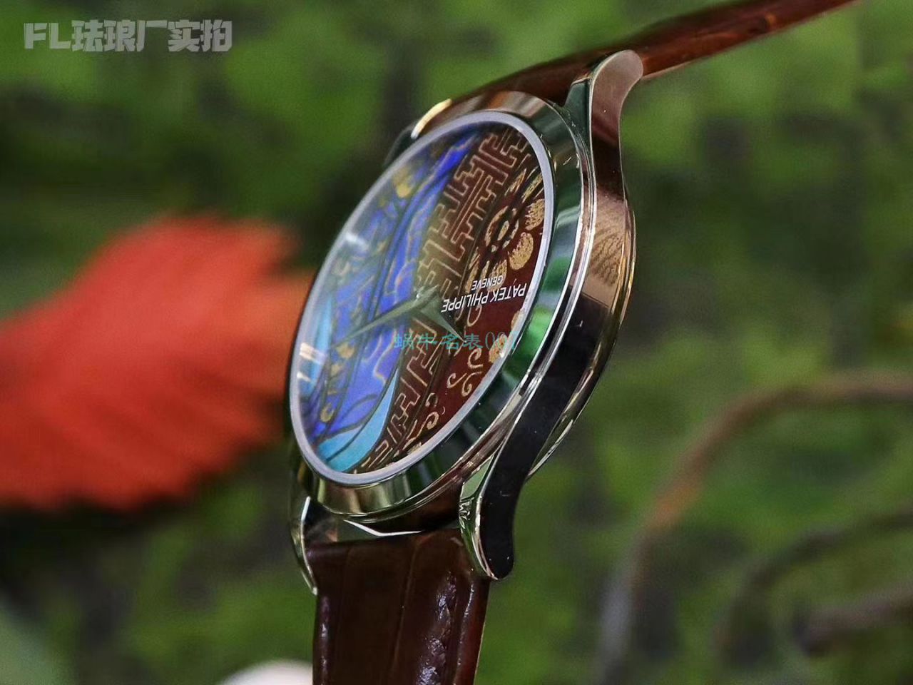 FL Factory  top 复刻高仿手表 PATEK PHILIPPE 珍稀工艺珐琅5077P-102《不丹六色织品》，5077P-103《不丹八色织品》 wrist watch  / BD316