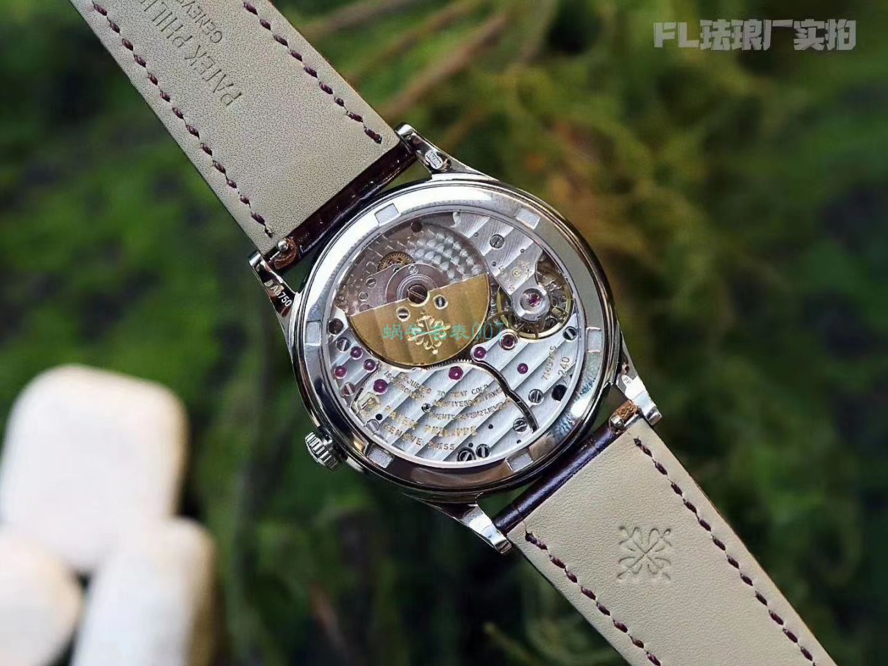 FL Factory  top 复刻高仿手表 PATEK PHILIPPE 珍稀工艺珐琅5077P-102《不丹六色织品》，5077P-103《不丹八色织品》 wrist watch  / BD316