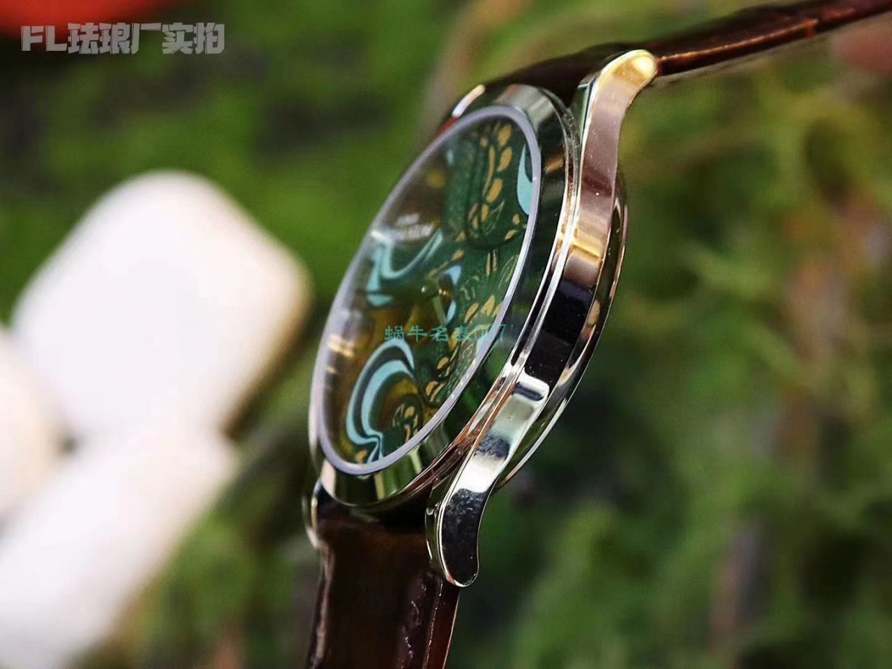 FL Factory  top 复刻高仿手表 PATEK PHILIPPE 珍稀工艺珐琅5077P-102《不丹六色织品》，5077P-103《不丹八色织品》 wrist watch  / BD316