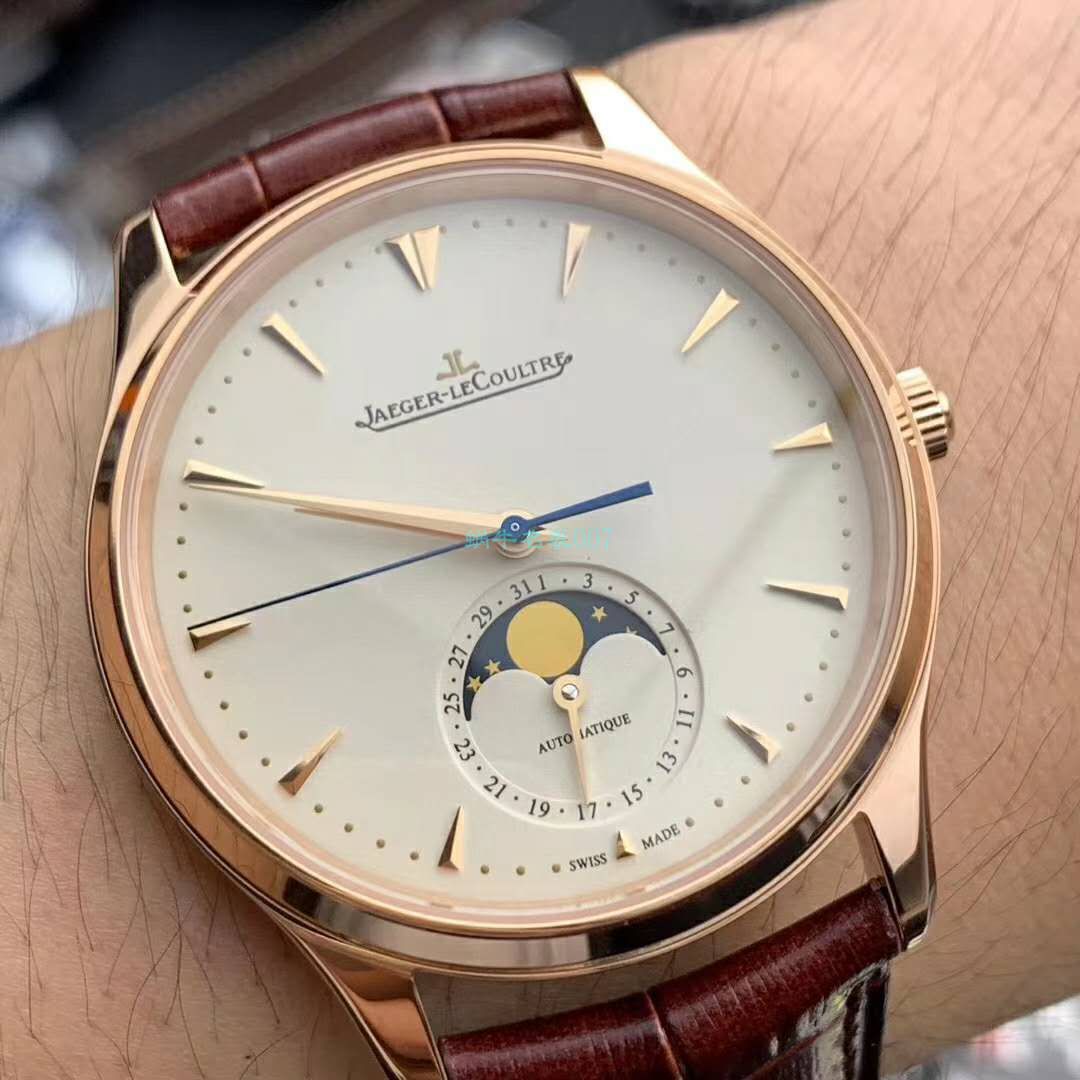  Video analysis ZF Factory 官网复刻高仿 Jaeger-LeCoultre 月相大师系列Q1362520，136255J，1368420，1368470 wrist watch  / JJ124ZF