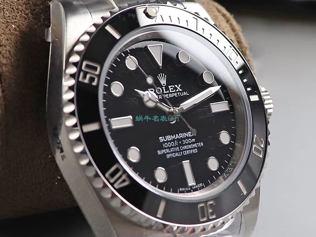 ZZ Factory 高仿手表 Rolex  Submariner 型无日历 Submariner 114060-97200 黑盘 wrist watch  / R631