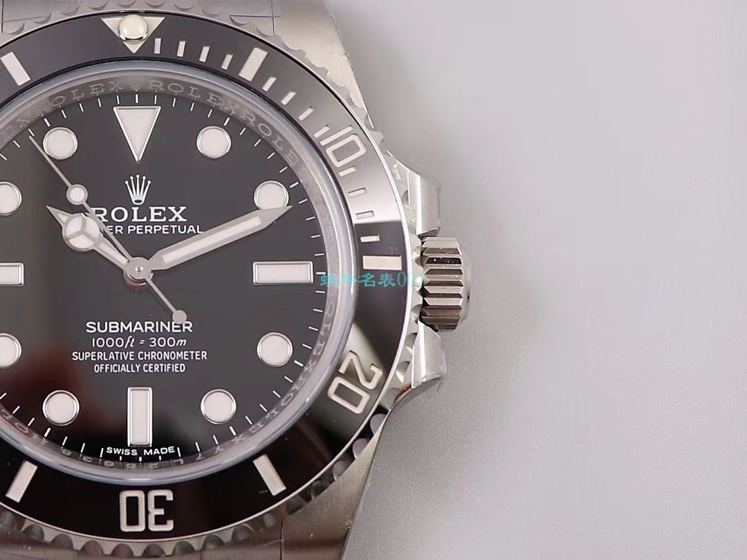 ZZ Factory 高仿手表 Rolex  Submariner 型无日历 Submariner 114060-97200 黑盘 wrist watch  / R631