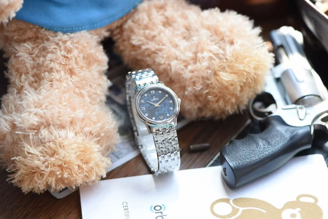 KZ Factory  top 复刻高仿手表OMEGA碟飞奥比斯女表424.10.27.60.53.003 wrist watch  / R717
