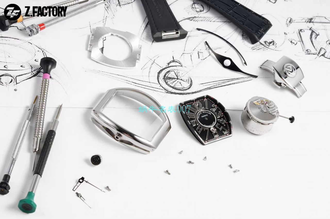 zf Factory  Franck Muller v45， top 复刻高仿 Franck Muller 手表 / FL080