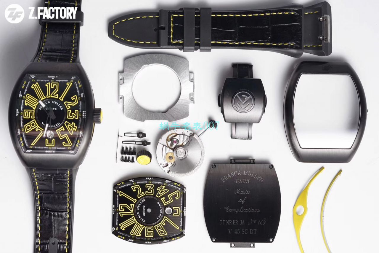 zf Factory  Franck Muller v45， top 复刻高仿 Franck Muller 手表 / FL080