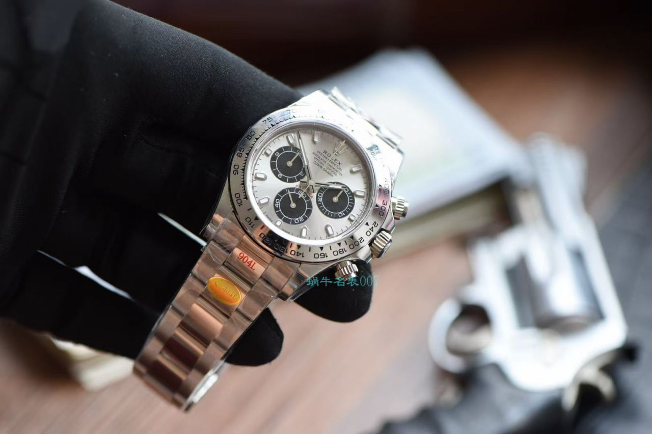 n Factory  Ditongna v3【 Video analysis 】N Factory 新品灰面4130 Rolex 一比一复刻高仿 Ditongna m116509-0072手表 / R633