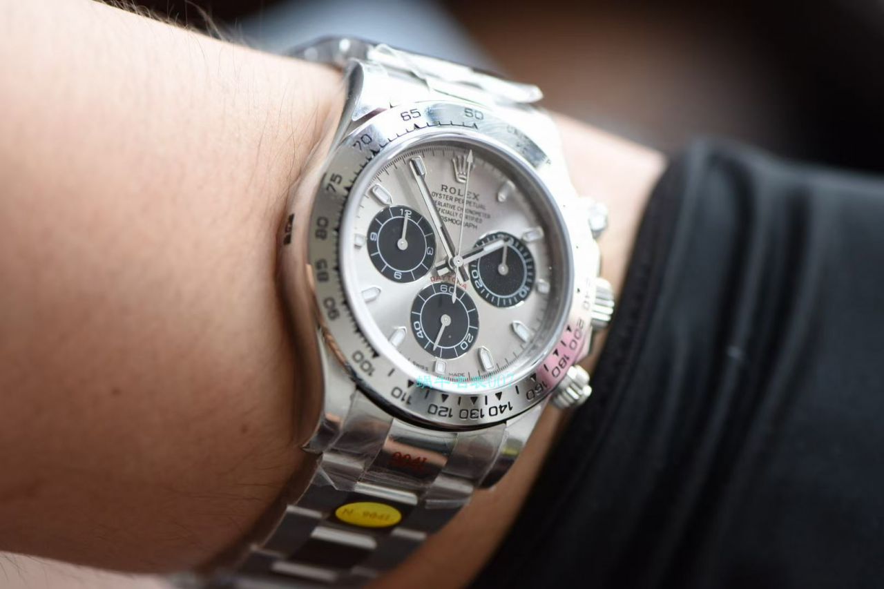 n Factory  Ditongna v3【 Video analysis 】N Factory 新品灰面4130 Rolex 一比一复刻高仿 Ditongna m116509-0072手表 / R633