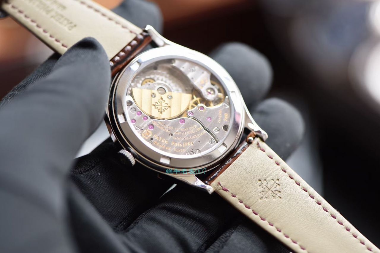 FL Factory  top 复刻高仿 PATEK PHILIPPE 珍稀工艺系列珐琅面5077P-103不丹八色织品 wrist watch  / BD318