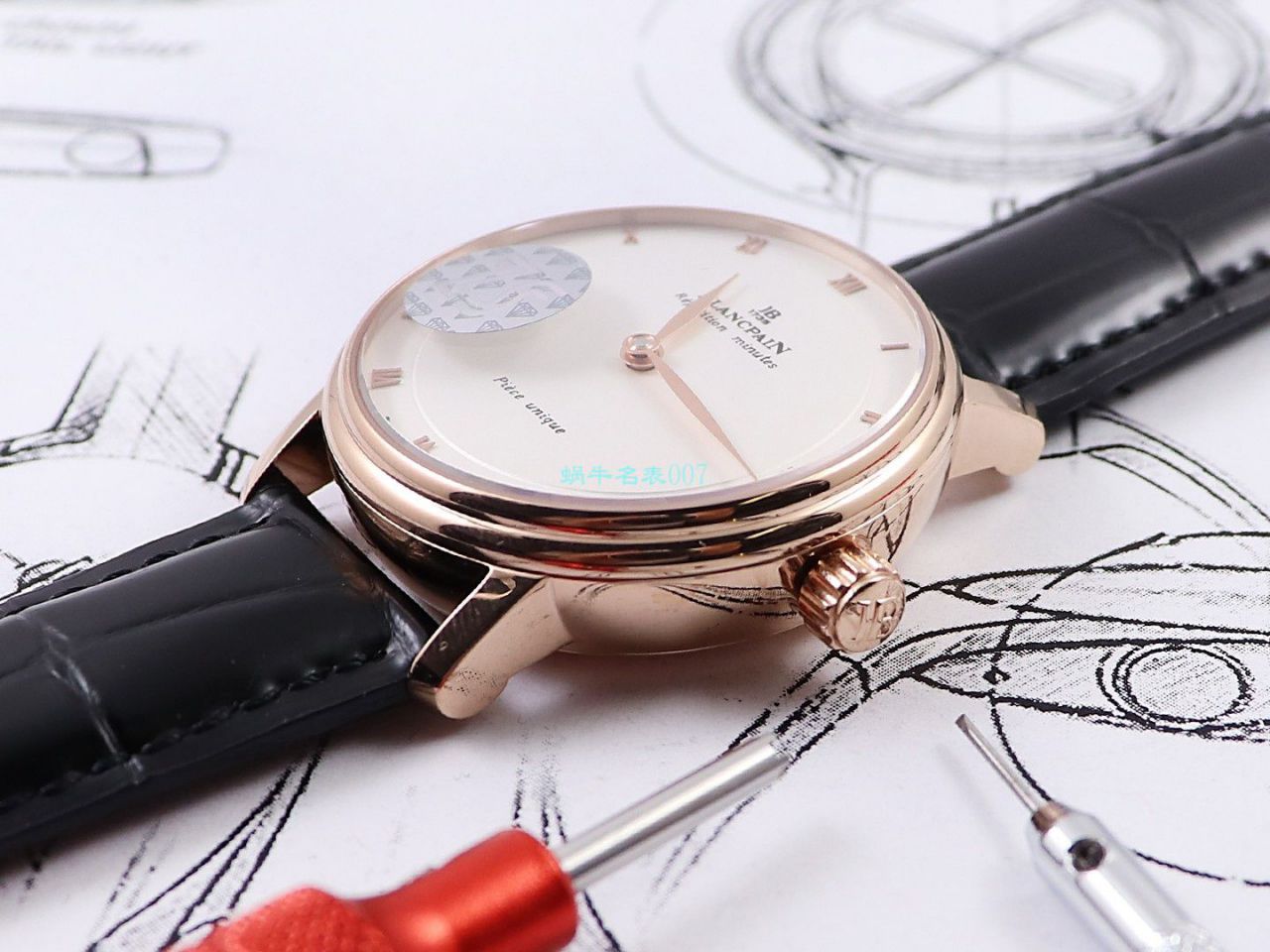 ZS Factory 高仿Blancpain 艺术大师春宫手表6033-3642-55A wrist watch  / BP072