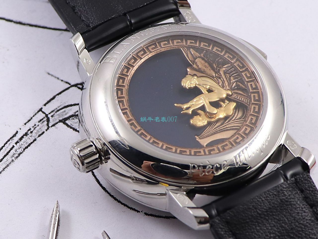 ZS Factory 高仿Blancpain 艺术大师春宫手表6033-3642-55A wrist watch  / BP072